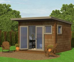 Picture of their 120 SF Freestanding Room
